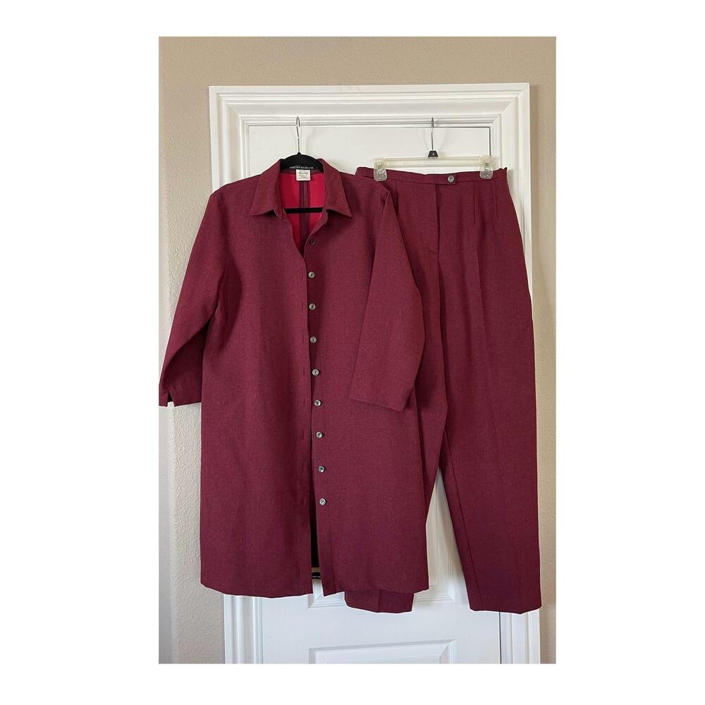 Morton Bernard Classic Pant Coat Suit Size 12 Vintage